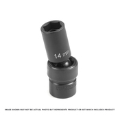 3/8" Drive x 12MM Semi-Deep - Grey Pneumatic Corp 1012UMSD