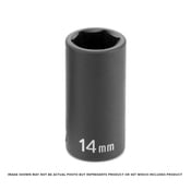 3/8" Drive x 14MM Semi-Deep - Grey Pneumatic Corp 1014MSD