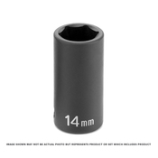 3/8" Drive x 17MM Semi-Deep - Grey Pneumatic Corp 1017MSD