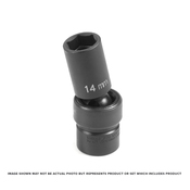 3/8" Drive x 18MM Semi-Deep - Grey Pneumatic Corp 1018UMSD