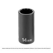 3/8" Drive x 10mm Semi-Deep - Grey Pneumatic Corp 1110MSD