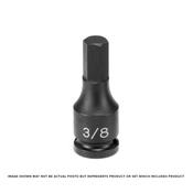 3/8" Drive x 7/16" Hex Driver - Grey Pneumatic Corp 1914F