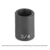 1/2" Drive x 21MM Standard - Grey Pneumatic Corp 2021M