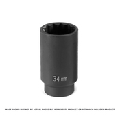 1/2" Drive x 34mm 12 Point - Grey Pneumatic Corp 2134MD