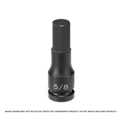 1/2" Drive x 5/16" Hex Driver - Grey Pneumatic Corp 2910F