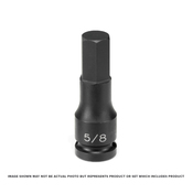 1/2" Drive x 19MM Hex Driver - Grey Pneumatic Corp 2919M