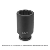 3/4" Drive x 2-1/8" 12 Point - Grey Pneumatic Corp 3168D