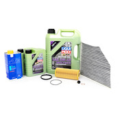 Audi Maintenance Service Interval Kit - Liqui Moly 06E115562AKT6