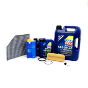 Audi Maintenance Service Interval Kit - Liqui Moly 06E115562AKT66