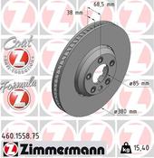 Porsche Disc Brake Rotor - Zimmermann Formula Z 460155875