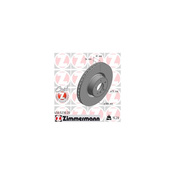 Land Rover Disc Brake Rotor - Zimmermann Z Coat LR011591