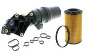 Audi VW Oil Filter Housing - Vaico 07K115397D