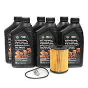 VW Oil Change Kit (5W40) - Genuine VW KIT-00559