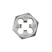 8MM-1.0 Hex Carded Die - Irwin 9733