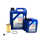 Audi Engine Oil Change Kit - Liqui Moly 06E115562EKT