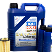 Audi Engine Oil Change Kit - Liqui Moly 06E115562EKT