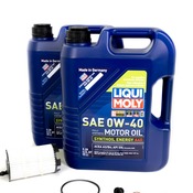 VW Oil Change Kit (0W40) - Liqui Moly KIT-00472