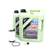Audi Engine Oil Change Kit - Liqui Moly 079198405BKT10