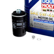 Audi Engine Oil Change Kit - Liqui Moly 06J115403QKT13
