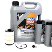Audi Engine Oil Change Kit - Liqui Moly 079198405DKT7