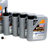 Audi Engine Oil Change Kit - Liqui Moly 079198405DKT7