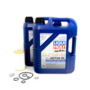 Mercedes Oil Change Kit 5W-40 - Liqui Moly 0001802609.10L