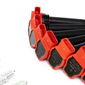 VW Ignition Coil & Spark Plug Service Kit - Bosch KIT-00620