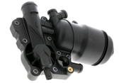 Audi VW Engine Oil Filter Housing - Vaico V104622