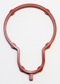 VW Engine Intake Manifold Gasket - Elring 06G129717A