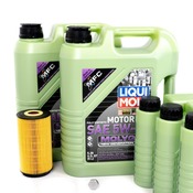 Audi Engine Oil Change Kit - Liqui Moly 07C115562EKT2