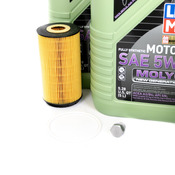 Audi Engine Oil Change Kit - Liqui Moly 07C115562EKT2
