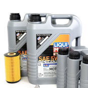 Audi Engine Oil Change Kit - Liqui Moly 07C115562EKT3