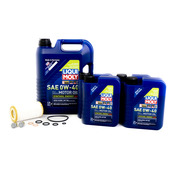 Mercedes Oil Change Kit 0W-40 - Liqui Moly 0001802609.9L.AMG