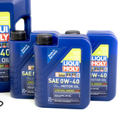 Mercedes Oil Change Kit 0W-40 - Liqui Moly M178AMGGT