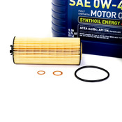 Mercedes Oil Change Kit 0W-40 - Liqui Moly M178AMGGT