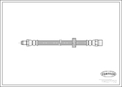Volvo Brake Hose - Corteco 331076
