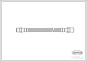 Porsche Brake Hydraulic Hose - Corteco 19025500
