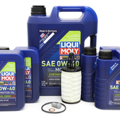 Mercedes Oil Change Kit 0W40 - Liqui Moly 2761800009KT
