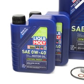 Mercedes Oil Change Kit 0W40 - Liqui Moly 2761800009KT