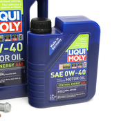 Mercedes Oil Change Kit 0W-40 - Liqui Moly 2711800109.6L