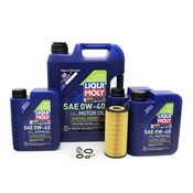 Mercedes Oil Change Kit 0W-40 - Liqui Moly 2751800009.8L
