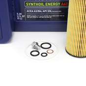 Mercedes Oil Change Kit 0W-40 - Liqui Moly 2751800009.8L