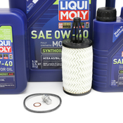 Mercedes Oil Change Kit 0W-40 - Liqui Moly 2761800009.7L.ML