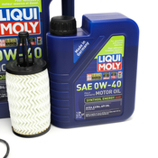 Mercedes Oil Change Kit 0W-40 - Liqui Moly 2761800009.7L.ML