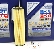 Mercedes Oil Change Kit 5W-40 - Liqui Moly 1201800009.10L