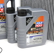 Audi Maintenance Service Interval Kit - Liqui Moly 06E115562AKT65
