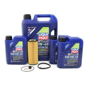 VW Oil Change Kit (0W40) - Liqui Moly KIT-00458