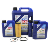 VW Oil Change Kit (5W40) - Liqui Moly KIT-00459