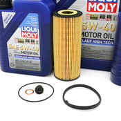 Audi Engine Oil Change Kit - Liqui Moly 06E115562AKT11
