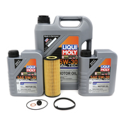 Audi Engine Oil Change Kit - Liqui Moly 06E115562AKT63